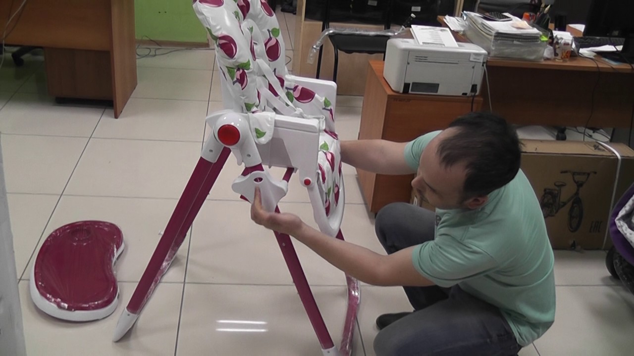 Capella S-202 - стульчик для кормления (голубой)