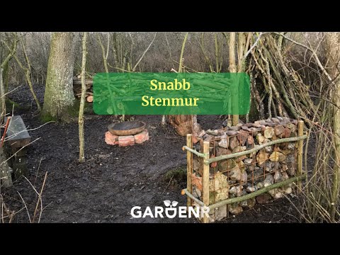 Snabb stenmur - Trädgårdshacks med GardenR
