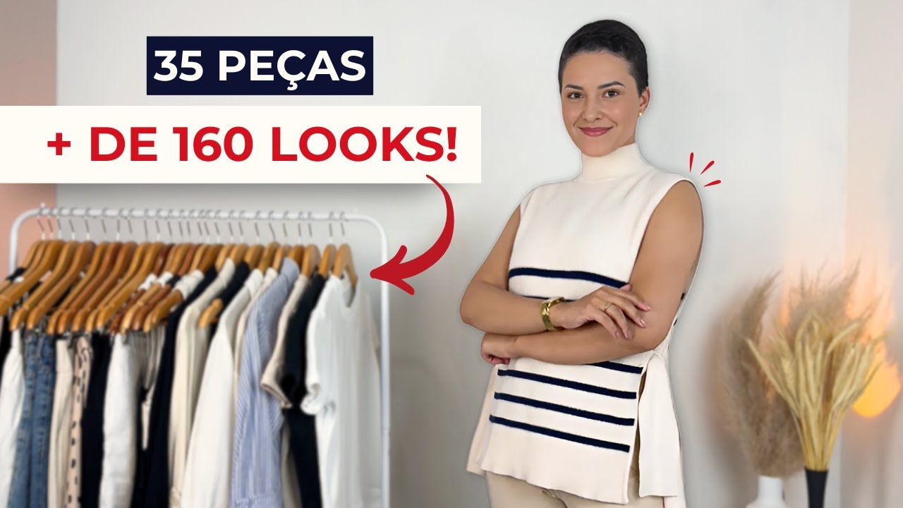 My UPDATED Smart Wardrobe | 35 pieces + 160 LOOKS