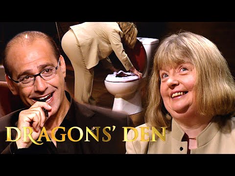 The Perfect Product For Disgusting Public Toilets | Dragons' Den