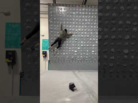 "Nicotine is Cancerous" @ 15° on the Kilter Board Original.  #kilterboard #climbing #bouldering