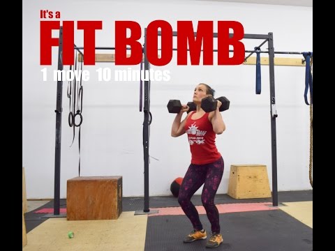 FIT BOMB - 10 Minute  Crazy Simple and Painful at home workout