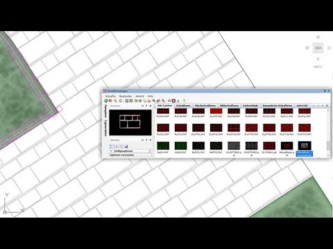 WS LANDCAD - Tipps und Tricks - Skizzenhafte Schraffurmuster