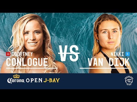 Courtney Conlogue vs. Nikki Van Dijk - Round of 16, Heat 7 - Corona Open J-Bay W 2019