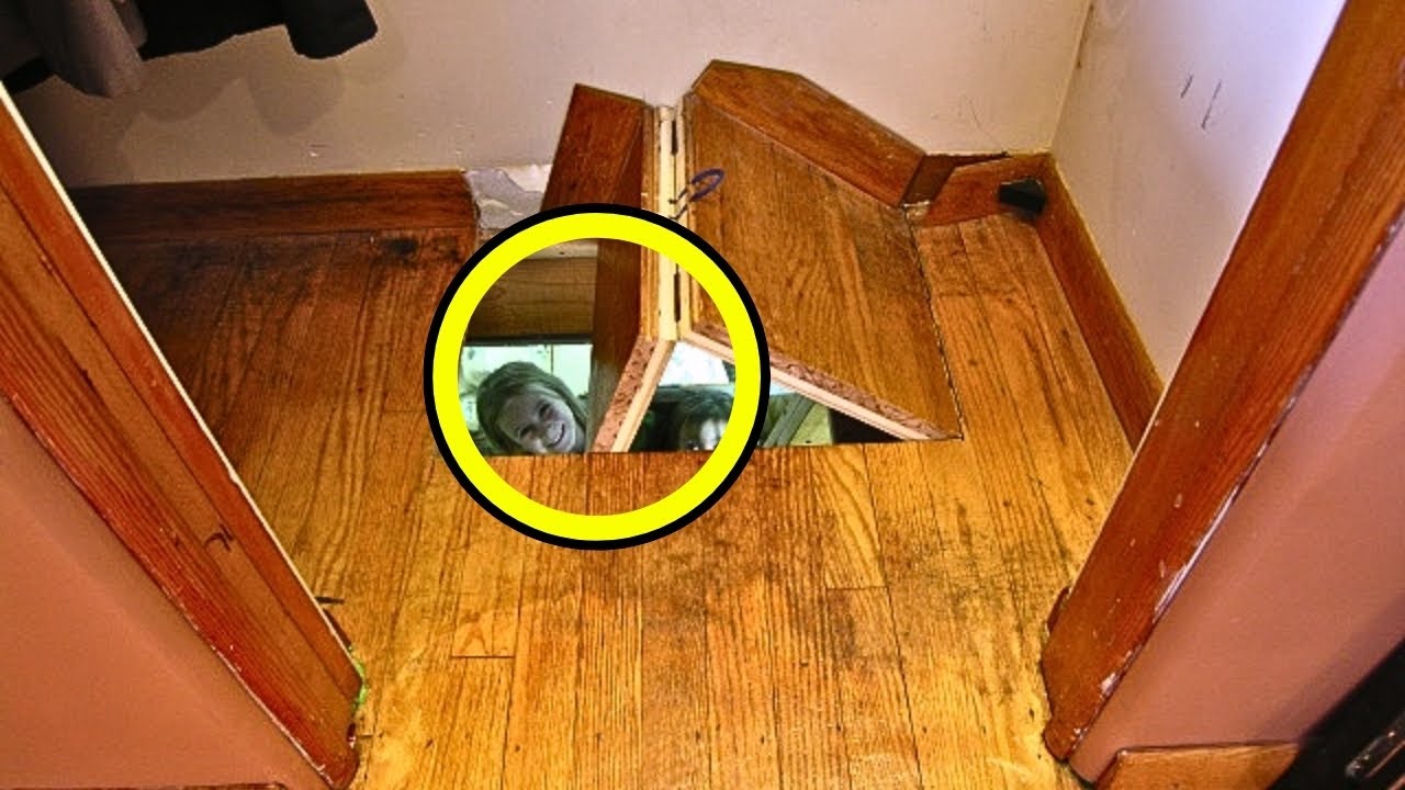 Repairman Opens Trap Door, Asks Homeowner To Evacuate Immediately