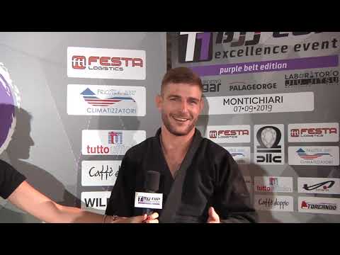 Daniel Lastochkin dopo la Purple Belt Edition del T1 BJJ Cup - Excellence Event