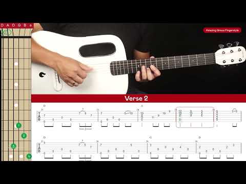 Amazing Grace Guitar Cover 🎸|Tabs + Chords|