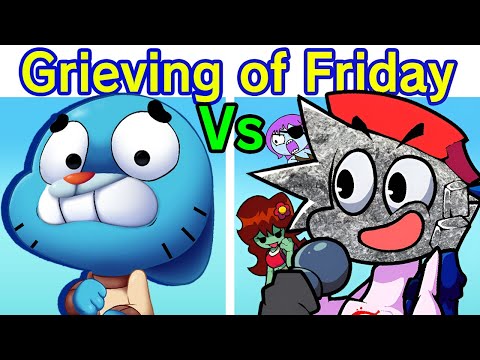 Gumball’s Scared… But Why? | FNF: The Grieving of Friday DEMO