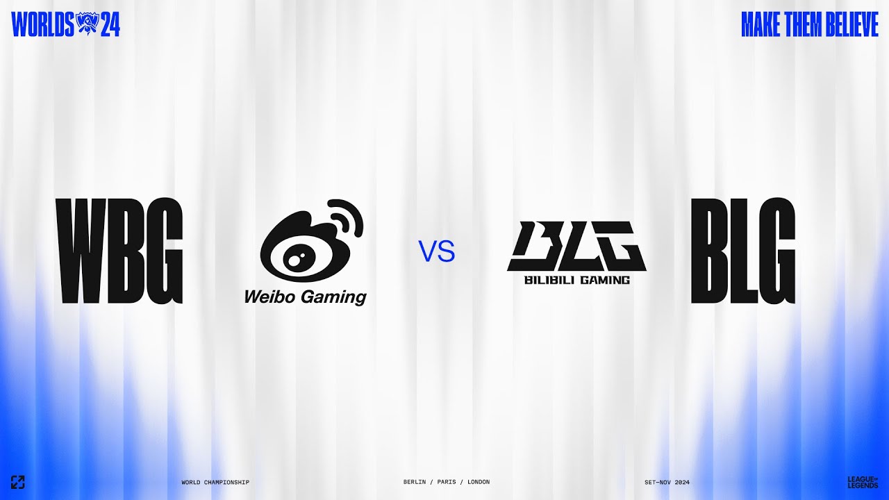 WBG 0x1 BLG | Worlds 2024: Semifinal (Dia 1 - MD5)