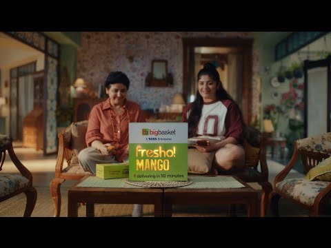 BigBasket's 'Mangoes' campaign.