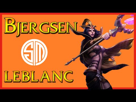 TSM Bjergsen - Leblanc Mid vs Orianna - NA Diamond Ranked League of Legends 2015