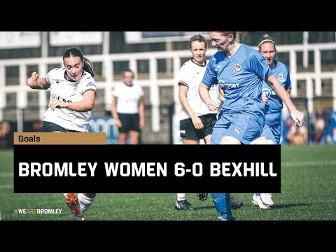 Goals: Bromley Women 6-0 Bexhill