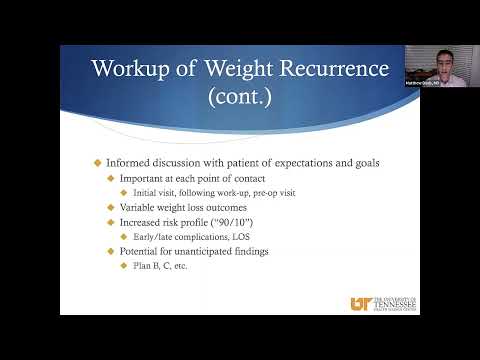The FELLOW Project: Surgical Treatment of Weight Recurrence following Bariatric Surgery - American Society for Metabolic and Bariatric Surgery