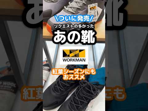 ワークマンのトレッキングシューズが新発売！#ワークマン #ワークマンシューズ #トレッキングシューズ　#ワークマン秋冬　#ワークマン新作　#ファッション #登山