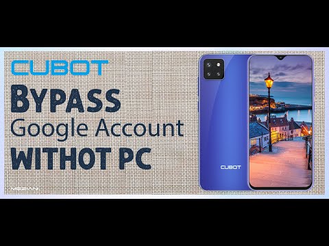 Bypass Google Account CUBOT X20 Pro | X20 | P30 ... Without PC