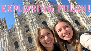 FIRST DAY in MILAN!! | Duomo + Sforzesco Castle + Gardens