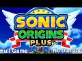 Sonic Origins Plus 100 Full Game Walkthrough Sonic 1 CD 2 3 No Damage