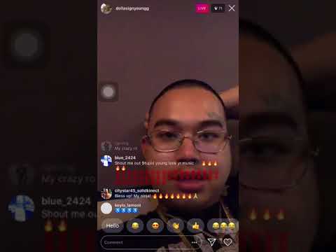 Stupid Young/ instagram Live in the studio Working on New song