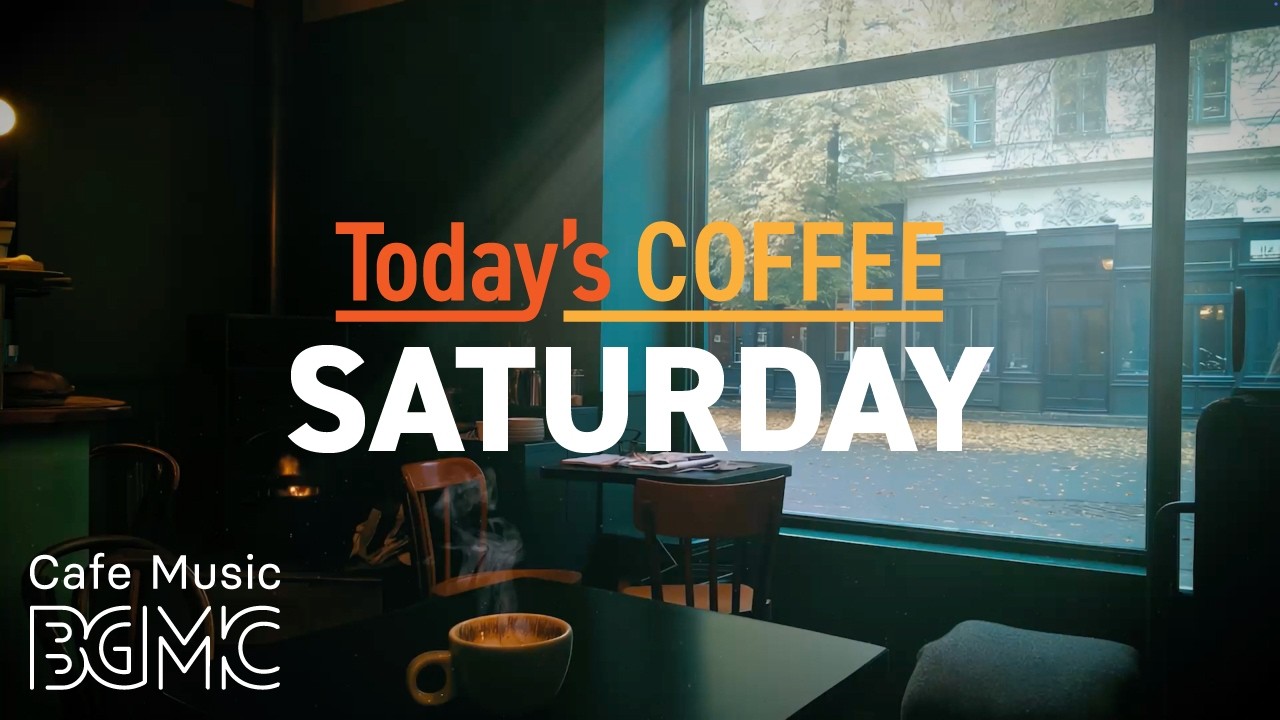 Cafe Music LIVE | Today's COFFEE SATURDAY: Quiet October Cafe Jazz for Weekend Relaxation ☕