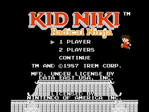 NES Longplay [073] Kid Niki: Radical Ninja (US)
