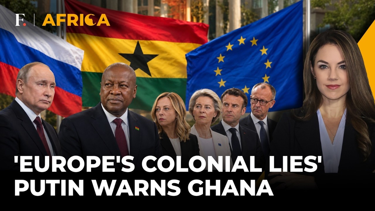 Putin vs Europe in Ghana: Russia Fires Back After EU Attacks Accra Ties | Firstpost Africa