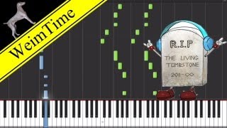 September - The Living Tombstone -- Synthesia HD