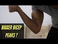 Bicep Peaks - Best way to Grow them. සිංහලෙන්