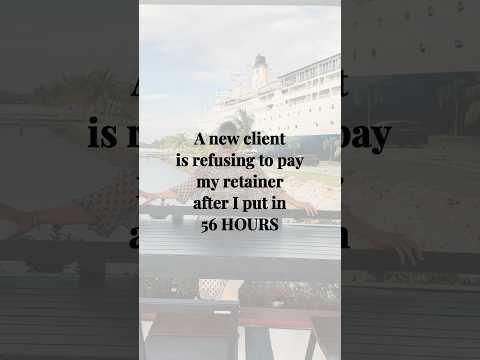 New Client Refusing to Pay After 56 Hours Work 😢 | What to do when client won't pay freelancer?