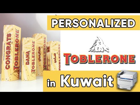 Personalize your Toblerone Chocolate in Kuwait