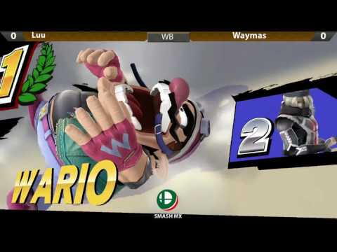 Hadouken Fest - Smash 4 - WSF - CS Waymas(Wario) vs Luu(Sheik)