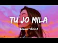 Tu Jo Mila Slowed Reverb KK Bajrangi Bhaijaan Lyrics I LateNight Vibes