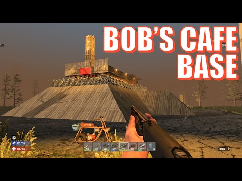 7 Days To Die - Bob's Cafe Base + Day 28 Horde Video