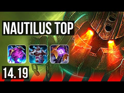 NAUTILUS vs GANGPLANK (TOP) | Legendary | EUW Master | 14.19