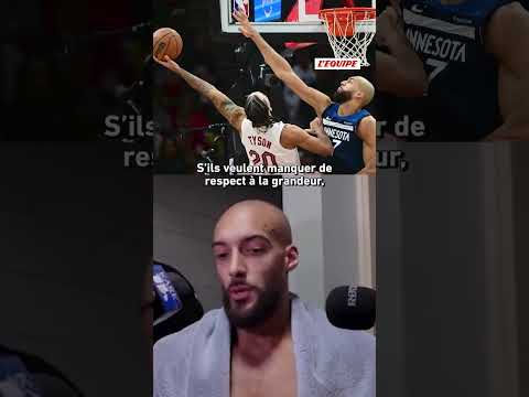 😡 La réaction de Rudy Gobert, 4e des votes pour le titre de Défenseur de l’Année en NBA #shorts