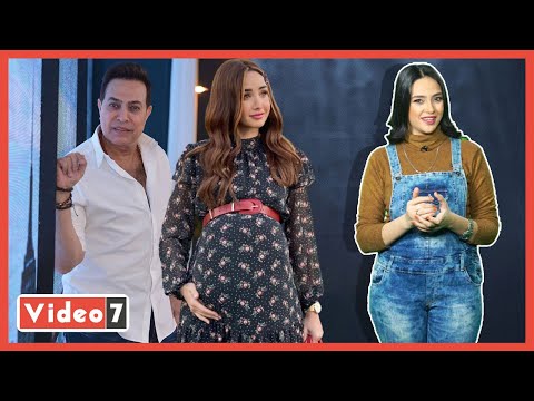 هنا الزاهد حامل فى مخدة وتسعيرة إعلانات البلوجارز على السوشيال مع swipe