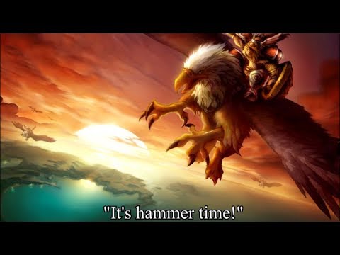 Warcraft 3 Frozen Throne || Gryphon Rider - Quote Voice Text HD
