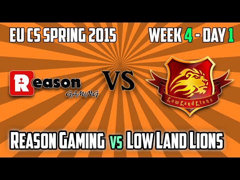 1. Reason Gaming vs LowLandLions - Game1 - Highlights - EU CS Spring 2015 - W4D1