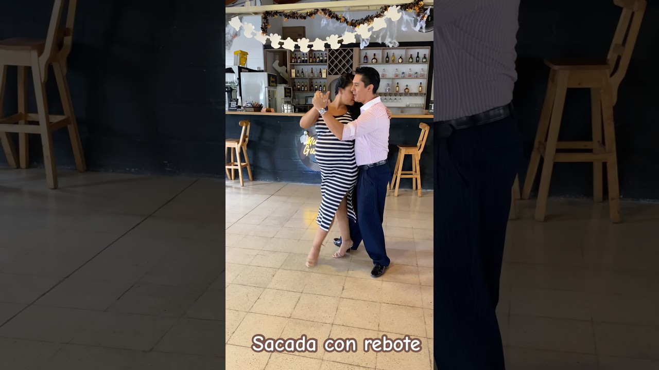 Edwin Espinosa & Alexa Yepes… Sacada con Rebote #tangodancers #baile #tangolesson #tangoargentino