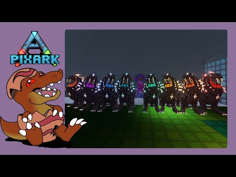 Pixark Skyward official PVE server playthrough 13