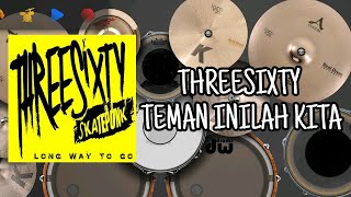 Download lagu THREESIXTY - Teman Inilah Kita (Cover RealDrum) #realdrum #realdrumcover #drumcover mp3