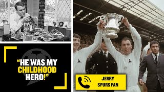 “HE WAS MY CHILDHOOD HERO!” Spurs fan Jerry tells a story of when he met Jimmy Greaves