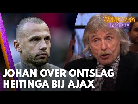 Johan Derksen reageert op ontslag John Heitinga bij Ajax | VANDAAG INSIDE