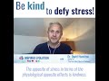 How kindness is an antidote to stress