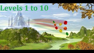 Jewel Match gameplay: Levels 1-10