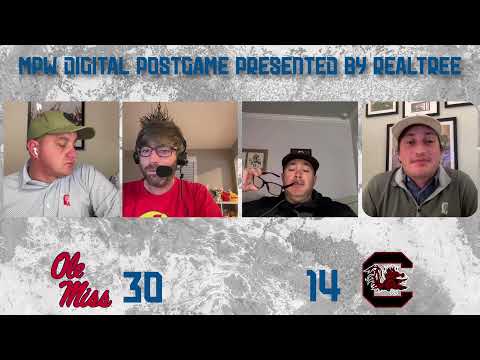 MPW Digital Postgame, presented by Realtree: Ole Miss 30, Carolina 14