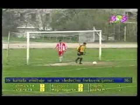 Omladinska liga Srbije Partizan - cigani 3-0(treci gol)