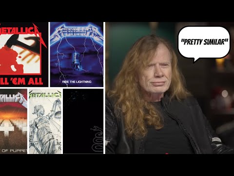 MEGADETH songs and riffs that are reminiscent of METALLICA