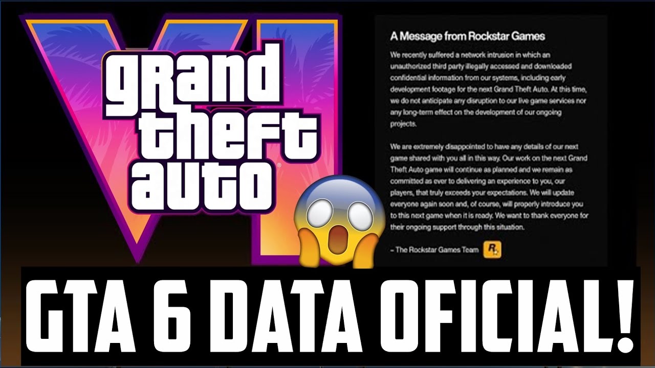 BOMBA! É OFICIAL a DATA de Lançamento do GTA 6 Reafirma Take Two AGORA 😱 E MAIS