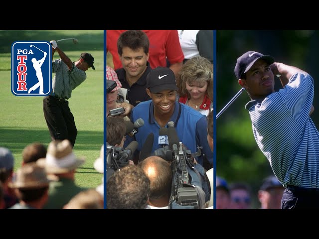 Did Tiger Woods win his first pro tournament? Legendary golfer's debut