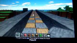 preview picture of video 'Minecraft's Largest Bridge With Railing And A Guard Tower'
